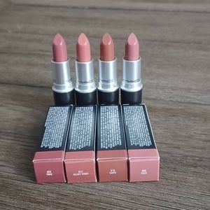 NIB MAC Cosmetics Lipsticks (Bundle of 4)